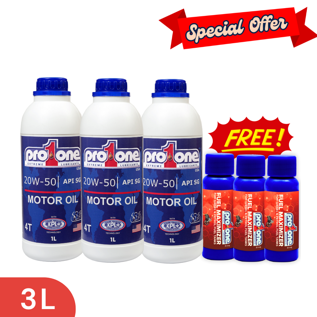 ProOne Motor Oil 20W-50 API SG Semi Synthetic
