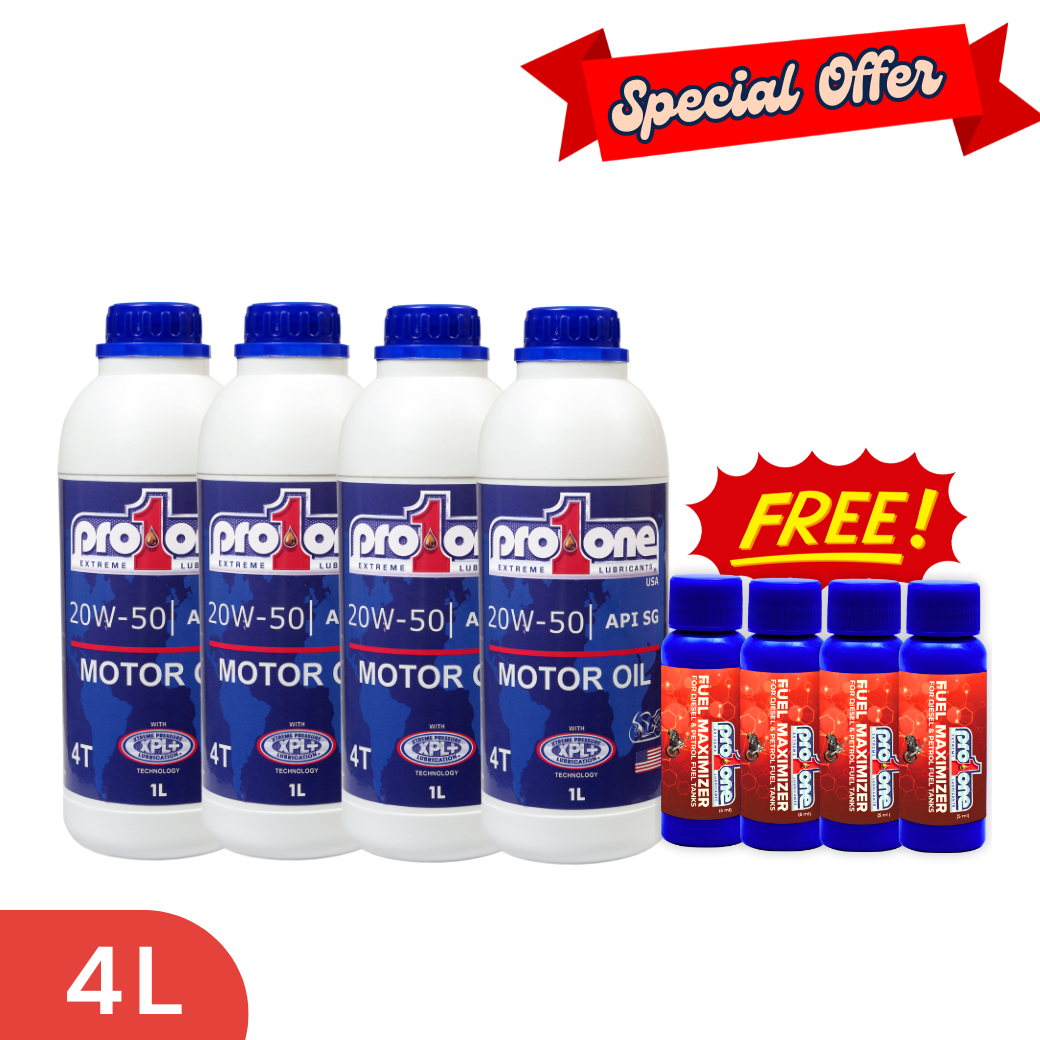 ProOne Motor Oil 20W-50 API SG Semi Synthetic