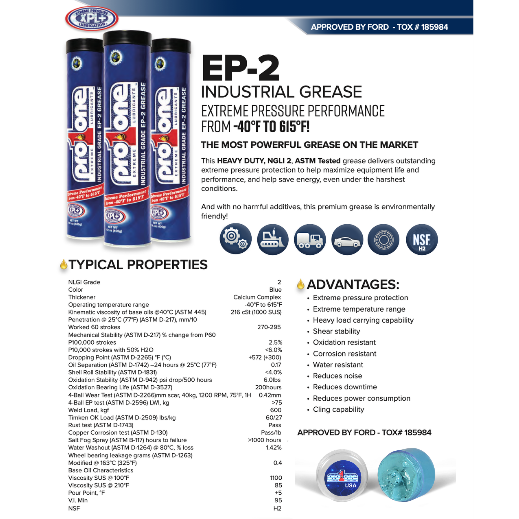 ProOne Multi-Purpose EP-2 Grease - 400 Grams