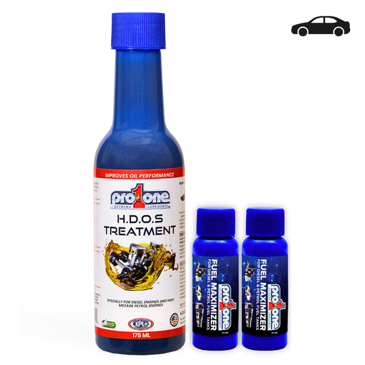 Eco Pack for High Mileage Rides - HDOS Treatment 175 ML & Fuel Max 20 ML