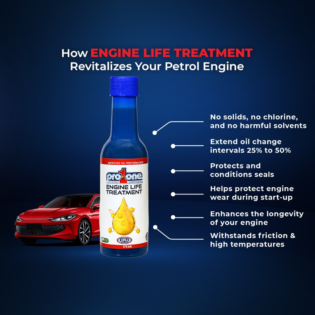 Low Mileage Cars - Engine Life Treatment Pack of 2 x Fuel Maximizer - 10 ML Pack of 3