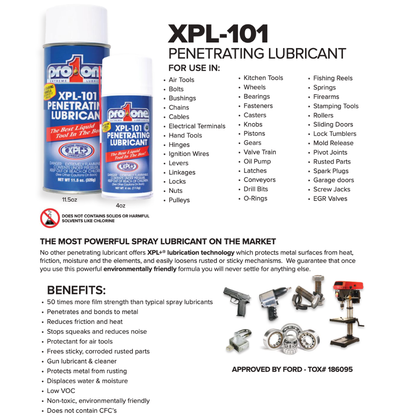 XPL-101 Penetrating Lubricant Spray - 113 Grams